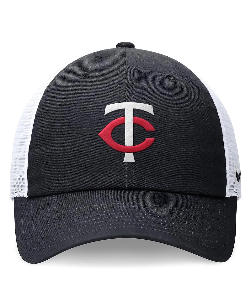 Nike Men's Minnesota Twins Ever Club Trucker Adjustable Hat