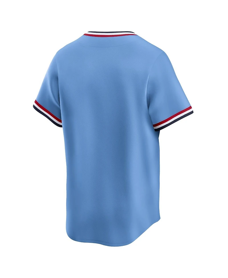 Nike Men's Light Blue St. Louis Cardinals Cooperstown Collection Limited Jersey