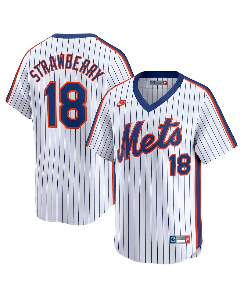 Nike Women's Navy New York Mets Darryl Strawberry Throwback Cooperstown Limited Jersey
