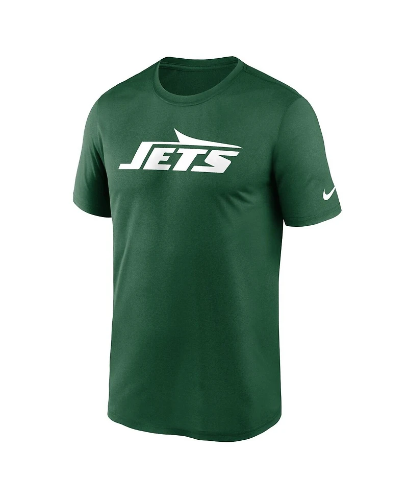 Nike Men's New York Jets Primetime Legend Wordmark Performance T-Shirt