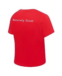 Freeze Max Women's Peanuts Ly Sweet Baby Doll Cropped T-Shirt