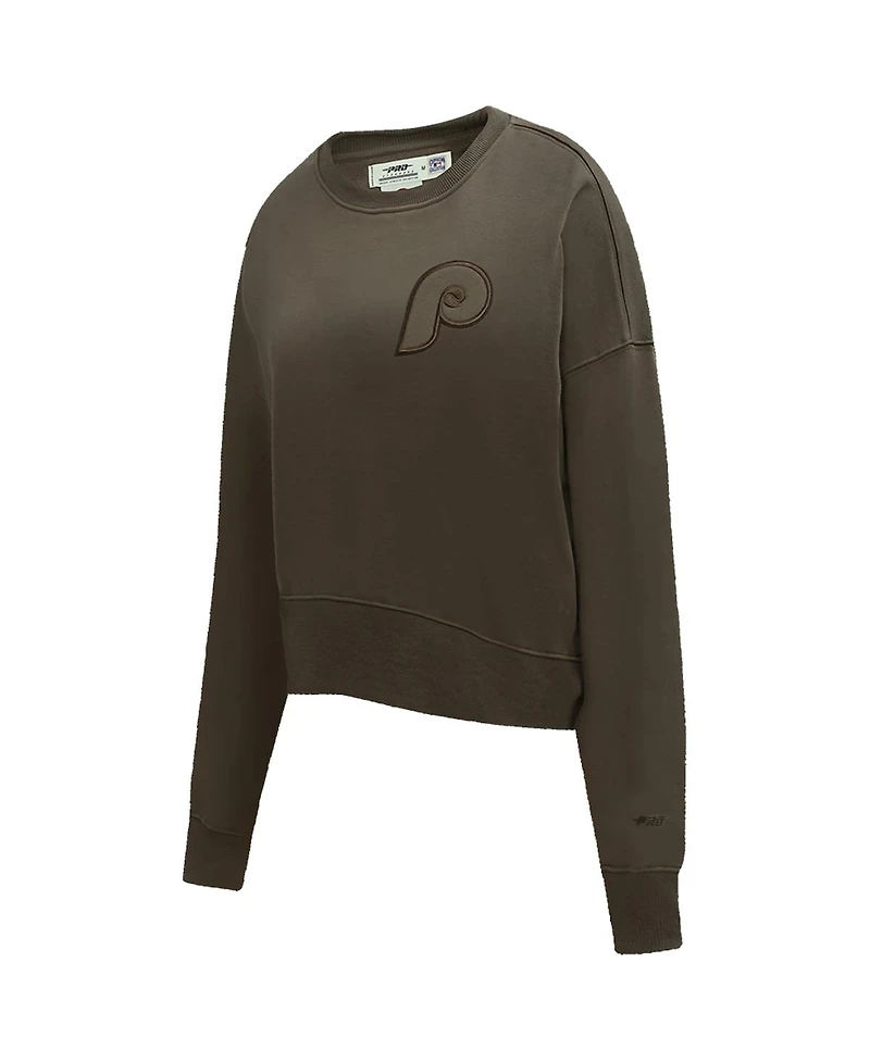 Pro Standard Women's Philadelphia Phillies Fleece Pullover Sweatshirt