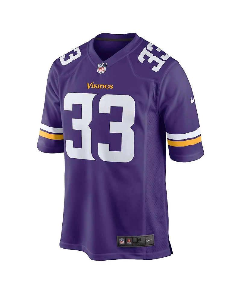 Nike Men's Aaron Jones Purple Minnesota Vikings Game Player Jersey