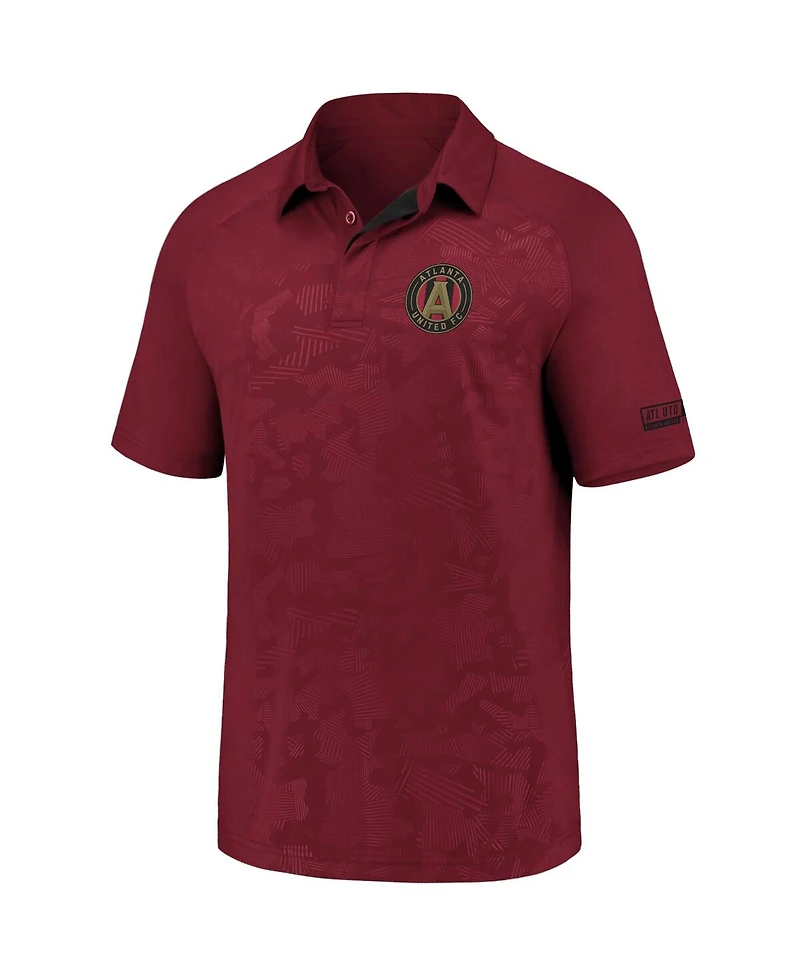 Fanatics Men's Atlanta United Fc Iconic Defender Polo Shirt