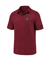 Fanatics Men's Atlanta United Fc Iconic Defender Polo Shirt