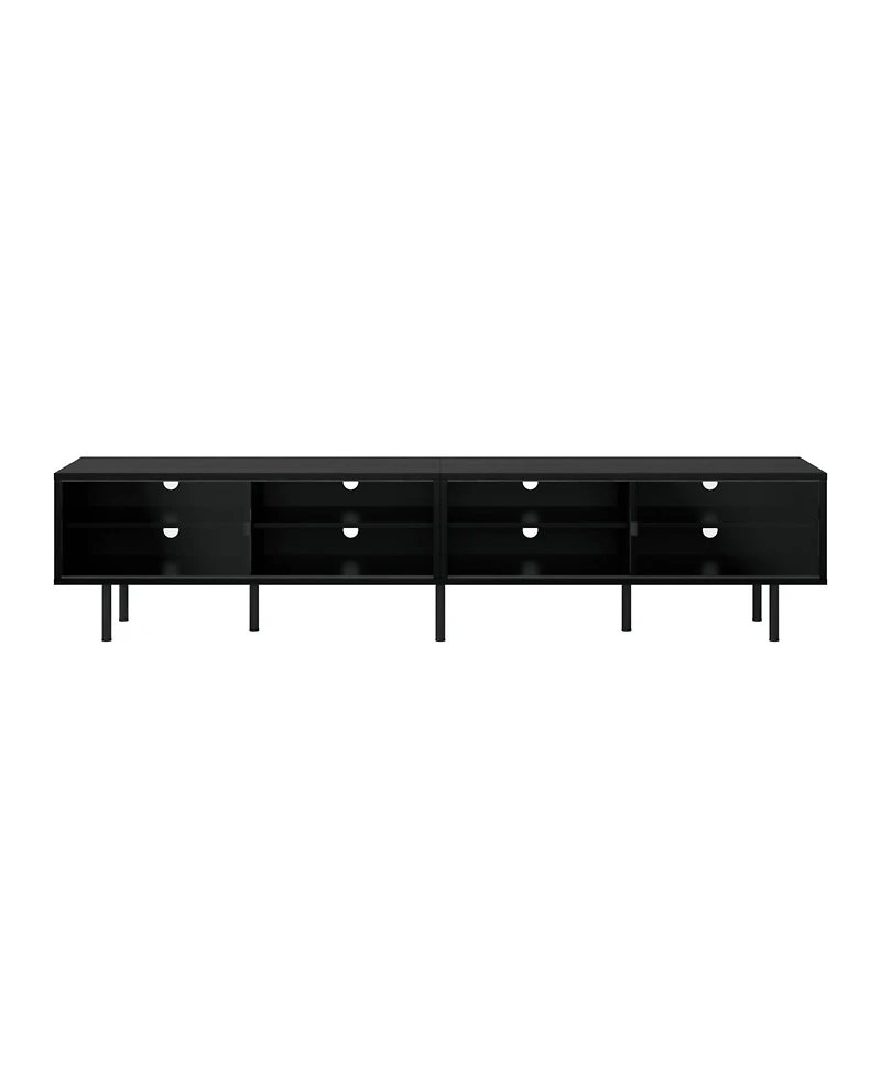 Amber & Emily Tv Stand with Glass Doors for TVs up to 110"