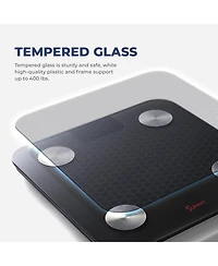 Smart Body Weight, Fat, and Bmi Composition Scale with Bluetooth & Free SunnyFit App