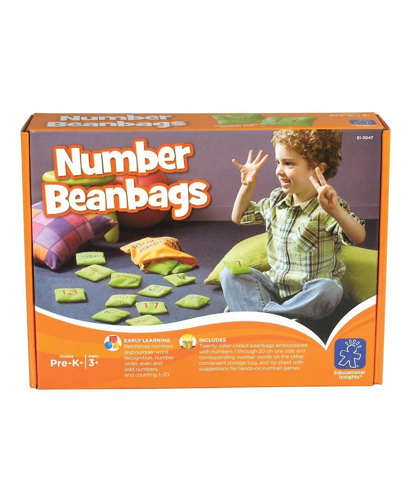 Educational Insights Number Bean Bags