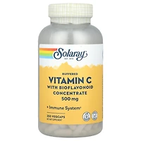 Solaray Buffered Vitamin C with Bioflavonoid Concentrate 500 mg