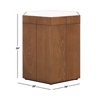 Safavieh Rafaela Hexagon Accent Table
