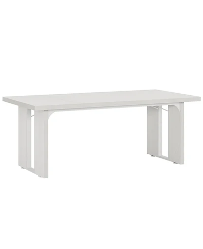 Tribesigns 71" Large Dining Table for 6 to 8 People, Rustic Farmhouse Style Dinner Table, Rectangular Dining Table