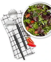 The Cellar 2-Pc. Wood & Metal Salad Server Set, Exclusively at Macy's