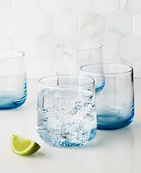 The Cellar Gil Collection 12.51-oz. Ombre Double Old Fashioned Glasses, Set of 4, Exclusively at Macy's