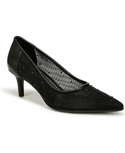 Naturalizer Women's Everly 4 Dress Pumps - Black Faux Leather