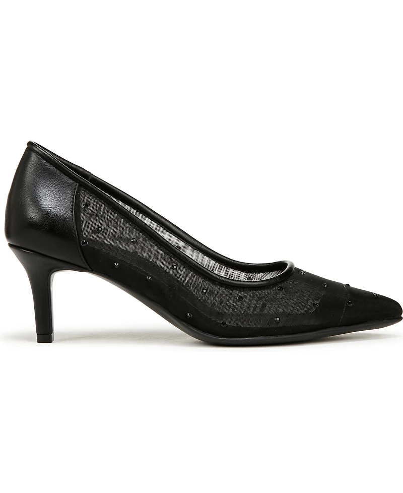 Naturalizer Women's Everly 4 Dress Pumps - Black Faux Leather