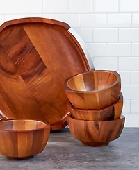 Nambe Billow Individual Salad Bowl S/4