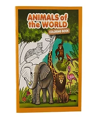 Montrose Colors Three Little Twigs Animals Of The World Coloring Books Bundle