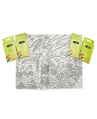 Montrose Colors Three Little Twigs Animals Of The World Coloring Books Bundle