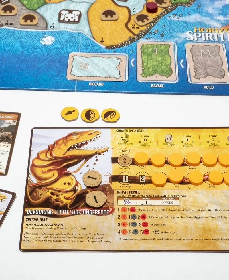 Greater Than Games Horizons of Spirit Island Strategy Board Game