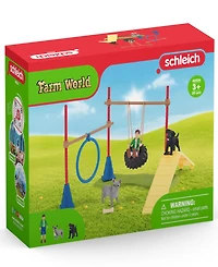 Schleich Farm World Puppy Agility Training Playset