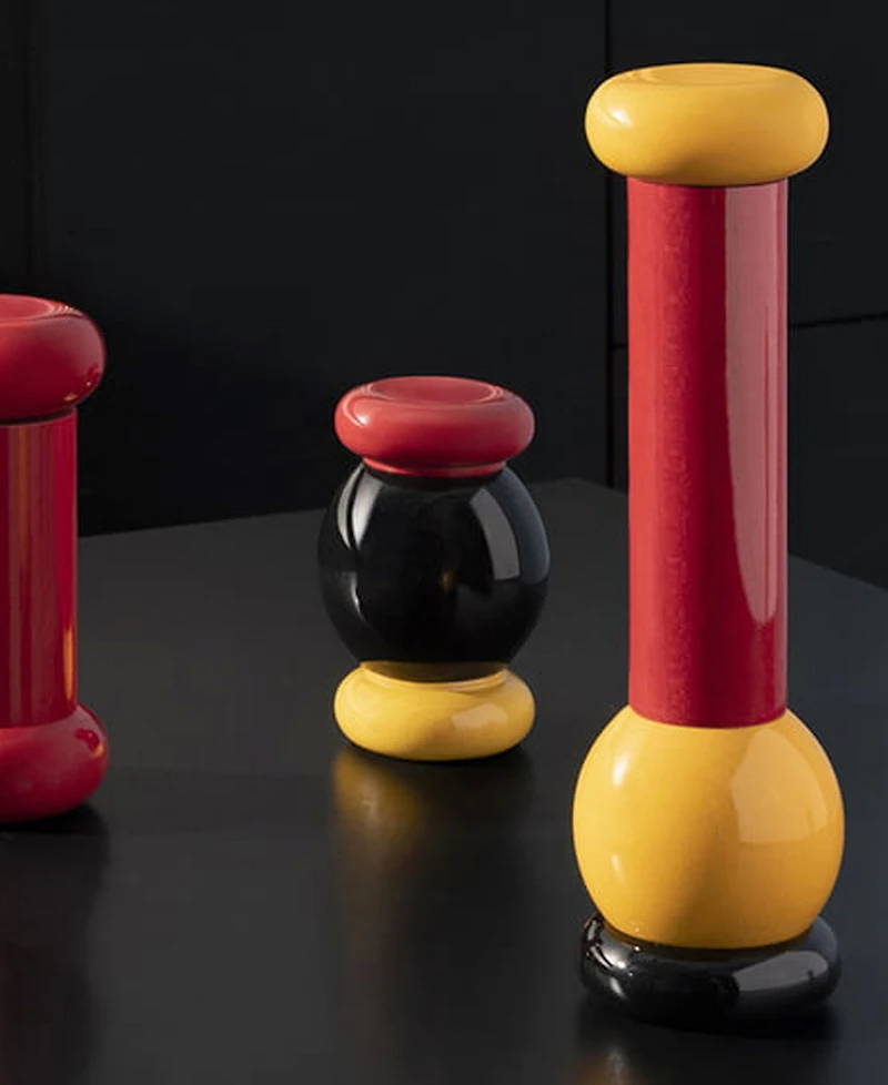 Alessi Salt Pepper Grinder by Ettore Sottsass