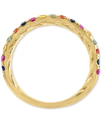Effy Ruby Stack Band (1/2 ct. t.w.) 14K Rose Gold-Plated Sterling Silver (Also available Emerald and Sapphire)