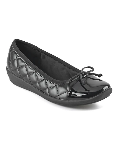 Easy Spirit Women's Adrina Quilted Ballet Flats