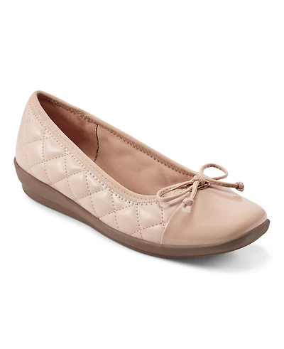 Easy Spirit Women's Adrina Quilted Ballet Flats