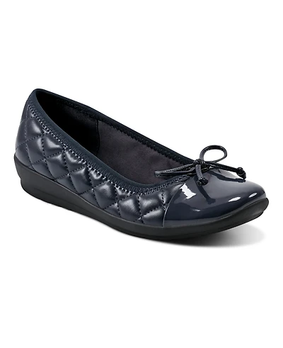 Easy Spirit Women's Adrina Quilted Ballet Flats