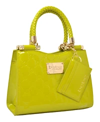 Bebe Dana Monogram Top Handle Crossbody