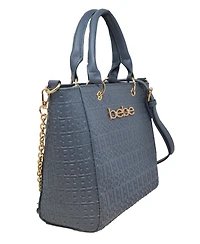 Bebe Celia Embossed Top Handle Crossbody Bag