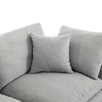 Streamdale Furniture Plush Feather-Filled Sofa with Removable Cushions and Modular Design