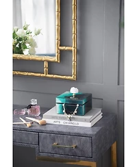 Streamdale Bethany Green Jewelry Box with Geode Finial