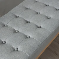 Streamdale Furniture Mid-Century Modern Tufted Bench with Versatile Charm