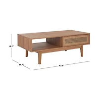 Safavieh Ceu 2 Door Coffee Table