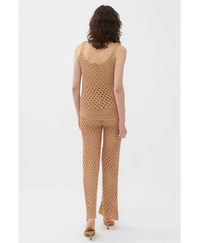 Nocturne Women's Mesh Knit Top