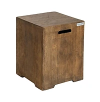 Slickblue 16" Outdoor Hideaway Table Cover for Standard 20 Lbs Propane Tank-b