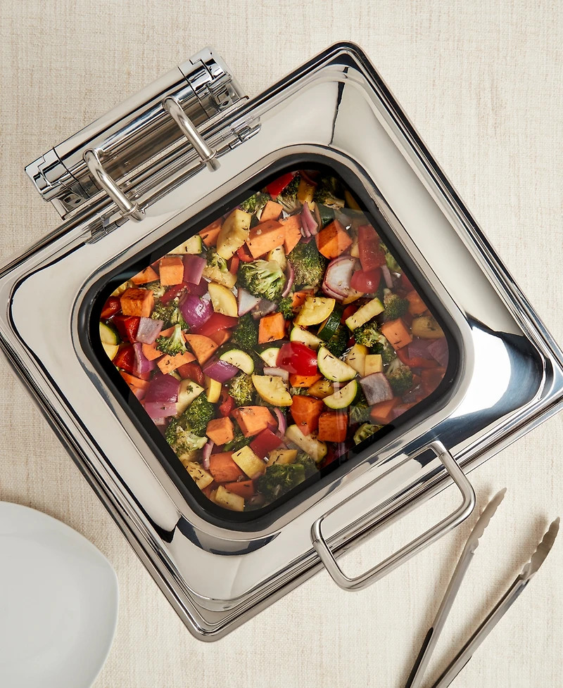 Celebrations by Denmark 6.3-Qt Stainless Steel Square Chafing Dish