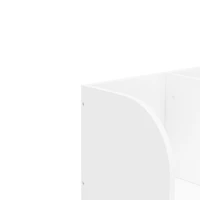 Streamdale Furniture 4-Compartment Kids Bookcase & Toy Organizer