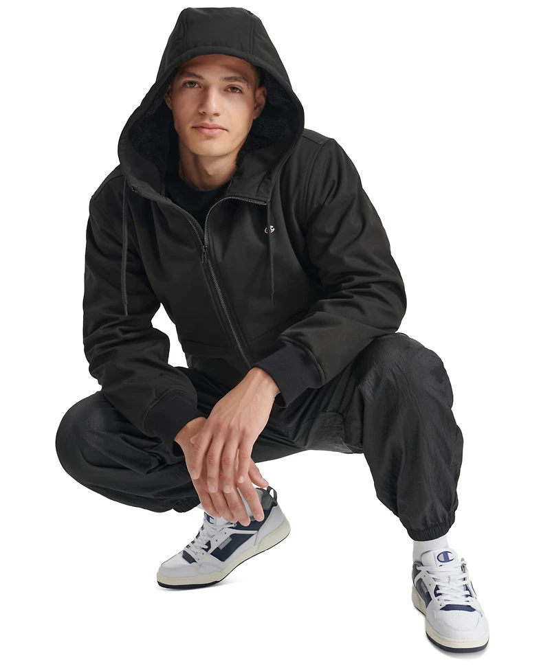 Champion Men's Sport Shell Hooded Zipper Jacket