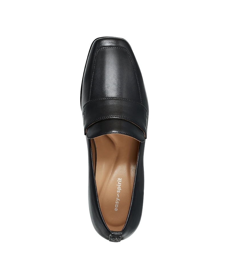 Easy Spirit Women's Darlene eFlex Block Heel Loafers