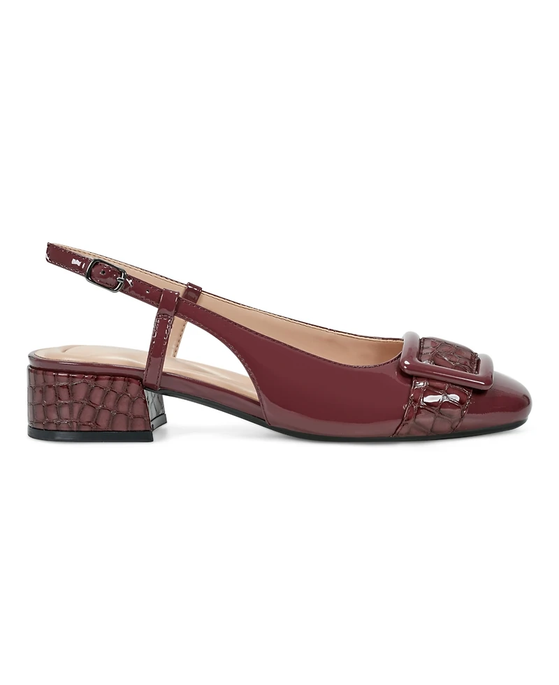 Easy Spirit Women's Eflex Jola Block Heel Slingback Dress Pumps