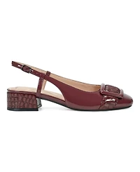 Easy Spirit Women's Eflex Jola Block Heel Slingback Dress Pumps