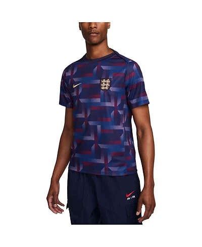 Nike Men's Purple England National Team 2024 Academy Pro Pre-Match Jersey