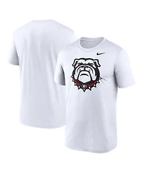 Nike Men's White Georgia Bulldogs Primetime Legend Alternate Logo T-Shirt