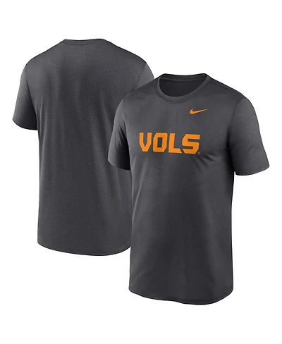 Nike Men's Anthracite Tennessee Volunteers Primetime Legend Alternate Logo T-Shirt