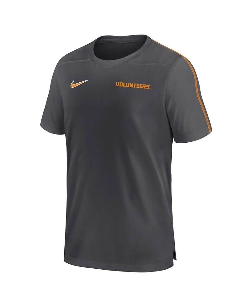 Nike Men's Tennessee Volunteers 2024 Sideline Coach Performance T-shirt