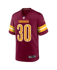 Nike Men's Austin Ekeler Burgundy Washington Commanders Game Player Jersey