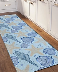 Dalyn Seabreeze Washable SZ4 2'3x7'6 Runner Area Rug