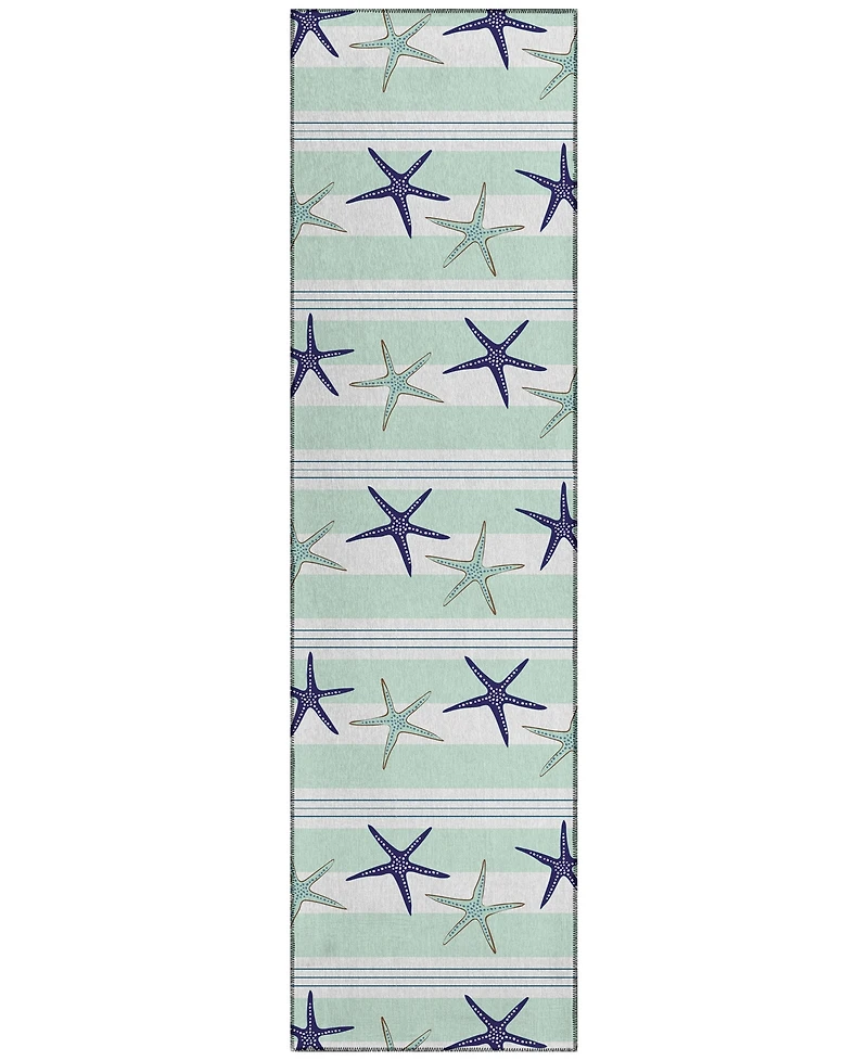 Dalyn Seabreeze Washable SZ12 2'3x7'6 Runner Area Rug